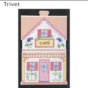 1992 Lenox Spice Village Cafe Trivet